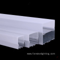 clear milky linear diffuser for office lighting use